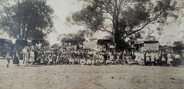 Photograph - Garden City Progress Association, first annual picnic, 17 Feb 1929