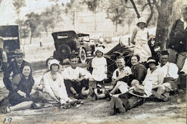 Photograph - Garden City Progress Association, first annual picnic, 17 Feb 1929