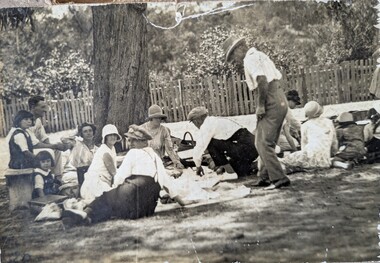 Photograph - Garden City Progress Association, first annual picnic, 17 Feb 1929