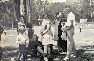 Photograph - Garden City Progress Association, first annual picnic, 17 Feb 1929