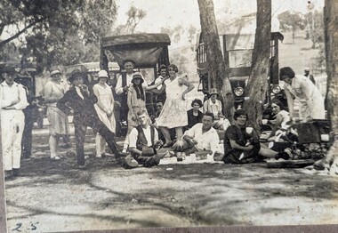 Photograph - Garden City Progress Association, first annual picnic, 17 Feb 1929