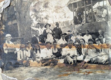 Photograph - Garden City Progress Association, first annual picnic, 17 Feb 1929