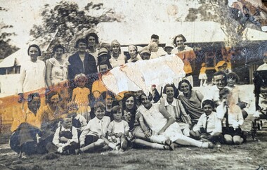 Photograph - Garden City Progress Association, first annual picnic, 17 Feb 1929