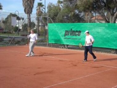 Photograph - PMTC Court Opening - Janet Bolitho and Paul Aitken, 29 May 2007