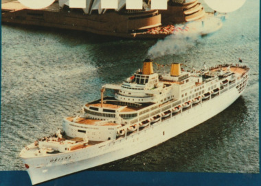 Photograph - Immigrant and passenger ships at Station Pier and Princes Pier, Port Melbourne 1930's. Oriana, Ron Laing, 1960's