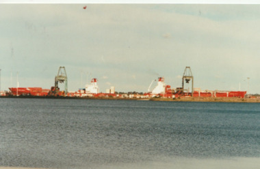 Photograph - Columbus Australia & Columbus Melbourne, Webb Dock, Ron Laing, 1986 - 1999