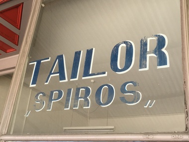 Photograph - Spiros the Tailor - 92 Bridge Street, Port Melbourne, 2022