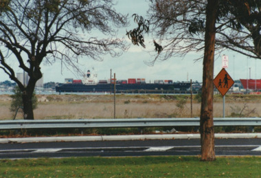 Photograph - Shipping using Webb Dock, Williamstown and various River Yarra berths. Nichigoh Maru, Ron Laing, 1986 - 1999