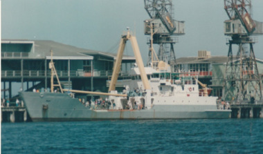 Photograph - Various ferries working from Station Pier, Port Melbourne. Rip, Ron Laing, 1986 - 1999