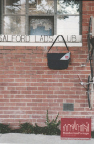 Postcard - Manhattan Portage at Salford Lad's Club café, Port Melbourne, Steve Gourlay, 2000s