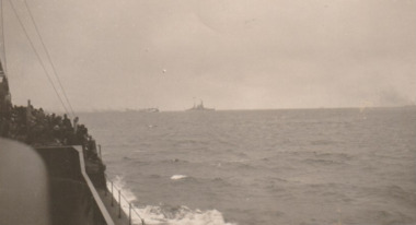 Photograph - Royal visit, arrival of Duke and Duchess of York on HMS Renown, Arthur MacDonald, 27 Apr 1927