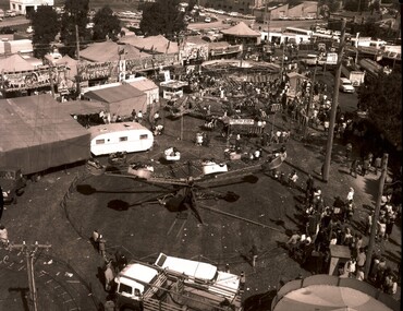 Ballarat Show from above