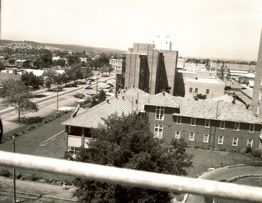Ballarat Base Hospital from St John's Hospital