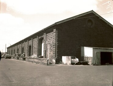 Bluestone storage shed, Ballarat Railway