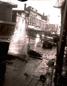 Bridge St water main burst