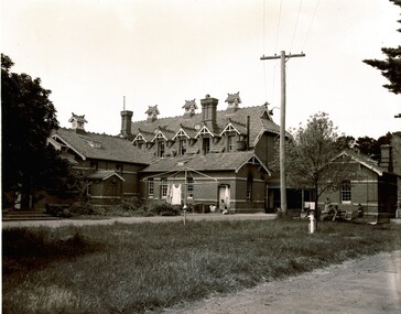 Building unknown perhaps old mental home complex