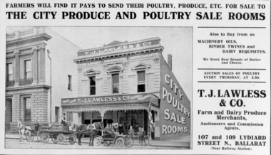 T.J. Lawless Advertisement
