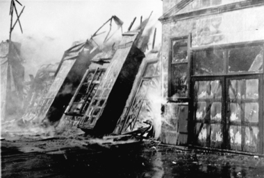 Coliseum Burning
