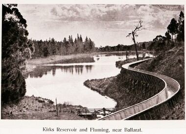 Kirks Reservoir and Fluming