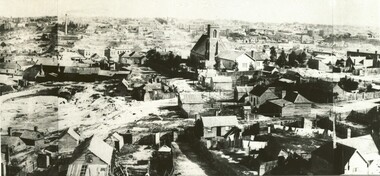 Part of Panorama Main Rd Ballarat East from East Fire Station Tower
