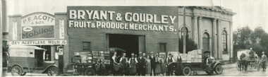 Bryant & Gourley Premises & Staff Peel St Nth Ballarat 1931