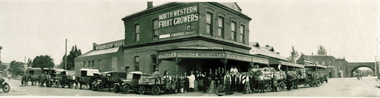 North Western Fruit Growers & staff Peel St Nth Ballarat 1931