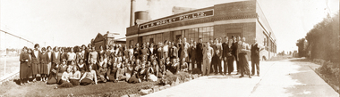 Staff & Premises of L&R Morley P/L Doveton St Nth Ballarat 1931