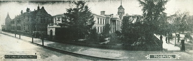 Victorian Women's Ward Ballarat Hospital cnr Sturt & Drummond Dt Nth Ballarat 1904