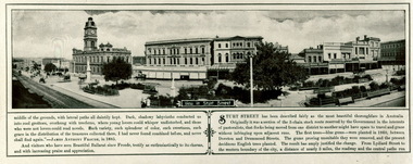 Panorama - Sturt St showing Town Hall & Shoppee square