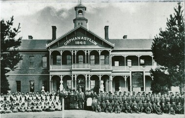 Orphan Asylum & Inmates Victoria St Ballarat