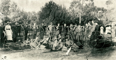 Ballarat Bicycle Club at Botanical Gardens