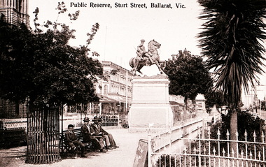 Queen Victoria square, Sturt St Ballarat