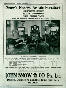 Snow & Co advertisement