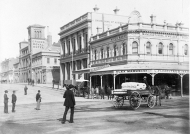 Cobb's Corner, Alex Marks & Co, Corner of Lydiard and Sturt Streets