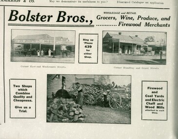 Bolster Bros Advertisement