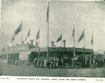 Chinnery's Devon and Cornwall Hotel, corner of Sturt and Ascot Streets