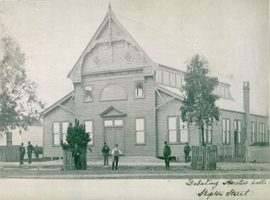 Debating Society Hall Skipton St circa 1900