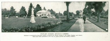 Panorama Statuary Pavilion, Ballarat Botanical Gardens
