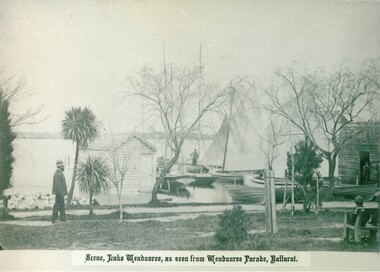 Boats at Lake Wendouree, 1887