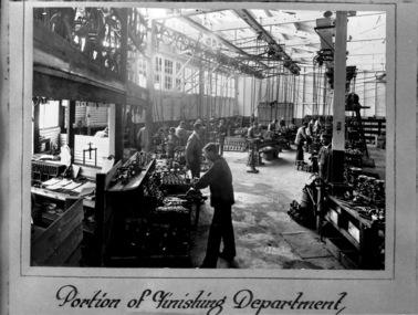 Finishing Department