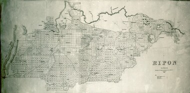 Ripon Shire Map 1867