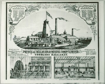 Prince of Wales Mine Lithograph