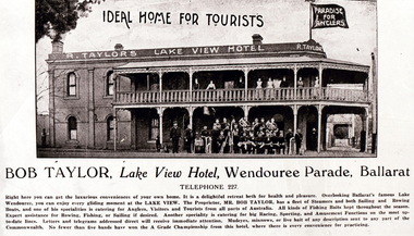 Lake View Hotel Ad