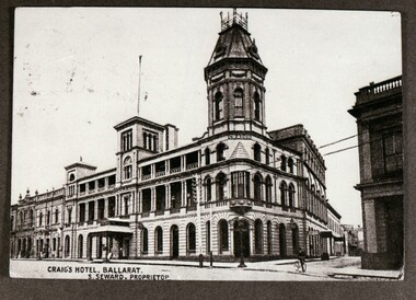 Craigs Hotel postcard