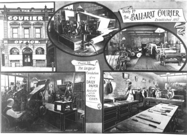 Courier Office Ad