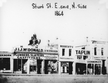 Sturt St 1864 Establishment Roberts Photographer