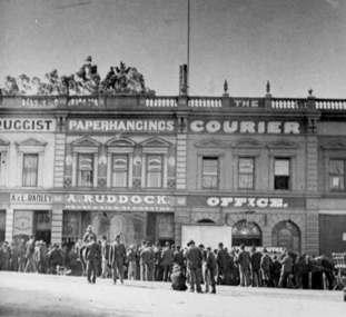 Courier Office Sturt st Ballarat