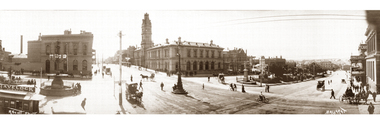 Cnr Lydiard & Sturt Sts with tram