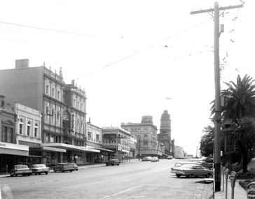 Looking up Sturt st south side 1960's