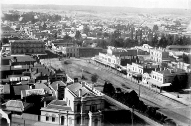 Sturt St lower  Sth side 1887